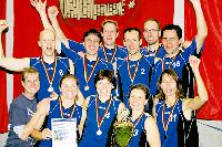 Die Mixed Volleyballer des TSV Vaterstetten haben ihren Meistertitel verteidigt. Foto: TSV