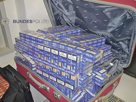 Die Bundespolizei hat am Hauptbahnhof Schmuggelzigaretten für 4860 Euro sicher gestellt.  Foto: BP