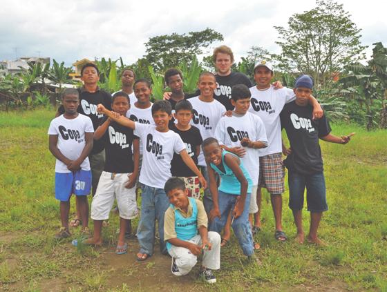 Beim jährlich stattfindenden »Copa Padre Fink« wird für Straßenkinder in Ecuador gesammelt.	Foto: Gemeinde