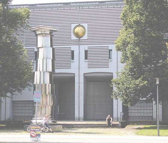 Markanter Bau: Neubau des Stadtarchivs. Foto: ko