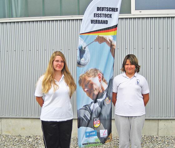 Kim Steinkirchner und Pia Seitz zeigten sich stark bei der Deutschen Meisterschaft. Foto: Privat