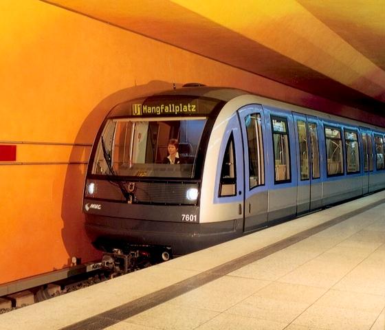 Der U-Bahn-Verkehr lief am Mittwoch in München fast ohne Einschränkung. Nur abends habe es Engpässe gegeben. Ursache dafür sei jedoch nicht der GDL-Streik gewesen, betont die MVG.	Foto: MVG, Kerstin Groh