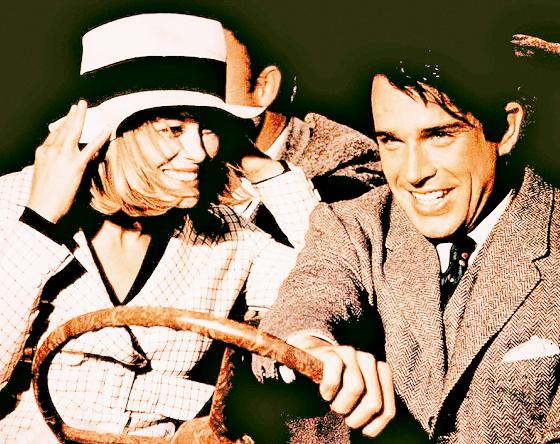 »Bonnie and Clyde« treiben ihr Unwesen am Donnerstag auf der Leinwand des Filmmuseums. 	F.: VA