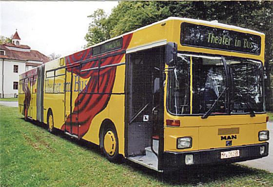 Der Theaterbus ist nach längerer Pause wieder zurück in der Gemeinde Haar. Foto: Privat