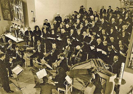 Die Chorgemeinschaft 2008 bei der Aufführung der Chiemsee-Messe. Foto: Privat