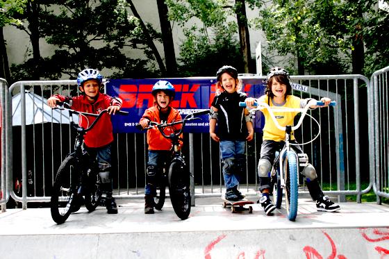Das macht Kindern richtig Spaß: BMX fahren – wie das geht, zeigt der Workshop vom Verein Brick. Foto: VA