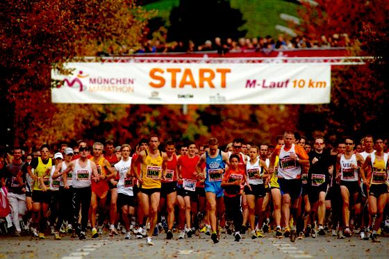 Am Sonntag fällt der Startschuss zum 25. München Marathon. Foto: René Rosin/München