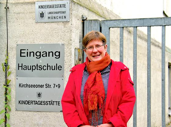 Die Rektorin der Hauptschule an der Führichstraße, Angela Ilmberger, hat sich widerstrebend entschlossen, einem Schulverbund beizutreten.	Foto: aha
