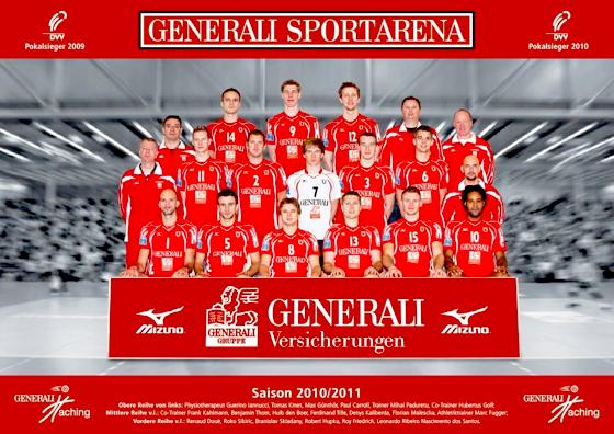 Mit diesem Team startet Generali Haching in die neue Saison. Foto: Verein