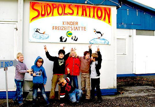 Die Südpolstation in Neuperlach Süd ist wichtiger Bestandteil der Jugendarbeit.	Foto: aha