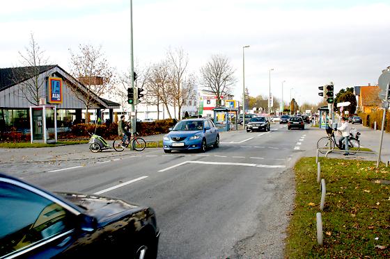 Der Nordteil der Dachauer Straße wird einer grundlegenden Sanierung unterzogen	Foto: ;ws