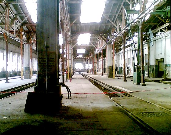 Eine Anlage, von der Industrie-Historiker schwärmen: Das ehemalige Bahn- betriebswerk 4 in der Baumkirchner Straße.	Foto: Privat