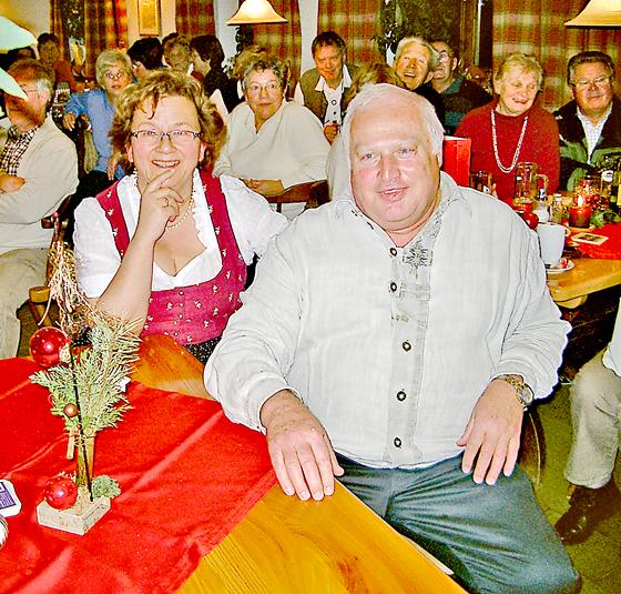 Gerda und Rudi Rothhaupt, 1. und 2. Vorstand des Obst- und Gartenbauvereins Kirchseeon.  Foto: Privat