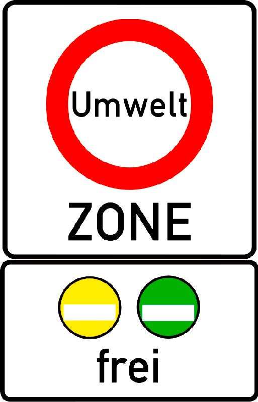 Nur noch Fahrzeuge mit gelber und grüner Plakette dürfen innerhalb des Mittleren Rings verkehren. Foto: Archiv