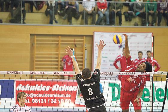 Generali Haching gewann gegen RWE Volley Bottrop mit 3:0 souverän. Foto: VA
