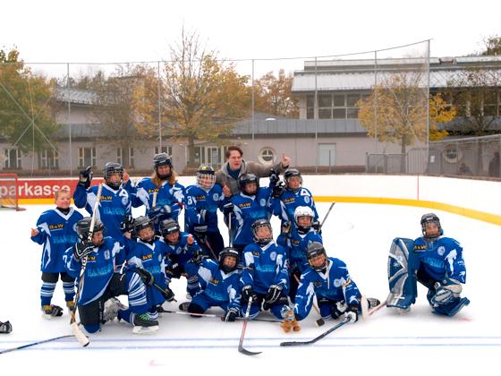 Eishockeybegeisterte Mädls und Jungs sucht der ESC für eine neue Mannschaft. Foto: Verein