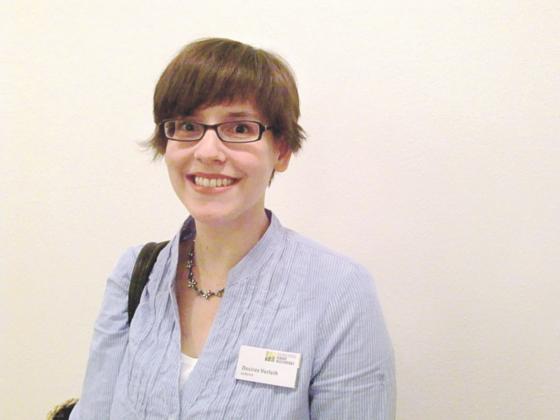 Désirée Verleih, die neue Leiterin der Gemeinde­bücherei Haar. Foto: ikb