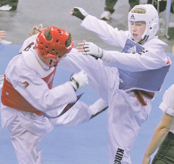 Einmal Bronze und vier fünfte Plätze gewannen die B-Junioren von Taekwondo Kirchseeon bei der Meisterschaft.  F.: Pr.