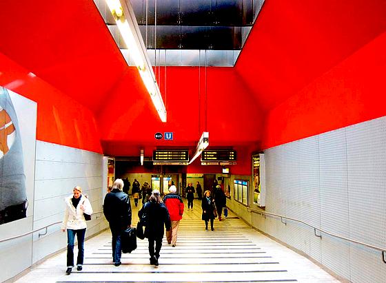 Die neue Beschilderung im Truderinger Untergrundbereich macht es für Ortsfremde leichter.	Foto: Privat