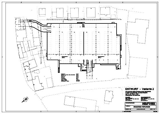Neben der Schule an der Baumgartenstraße ist die Tiefgarage geplant. An der Oberfläche soll eine neue Schulsportanlage entstehen.	 Foto: Gem. Holzkirchen