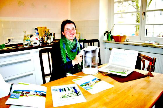 Aktiv für den Umweltschutz: Tina Bonertz ist eine der Projektkoordinatorinnen der Münchner Klimawerkstätten.	Foto: Hettich