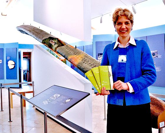 Margarete Meggle-Freund, Leiterin der Umweltstation und des Museums, und ihre Mitarbeiter präsentieren 2011 ein tolles Programm. 	Foto: sf