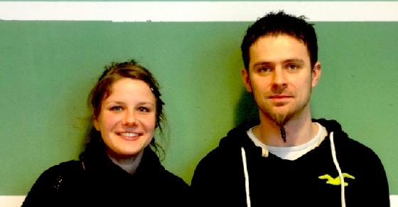 Judith Gitay und Lars Hoffmann leiten den Stresspräventionskurs für Jugendliche in den Osterferien.	Foto: VA
