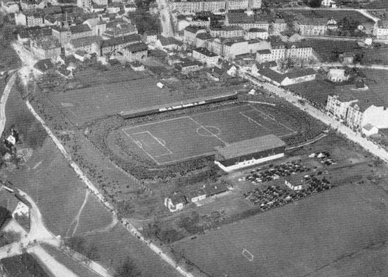Das Stadion und Giesing, April 1926