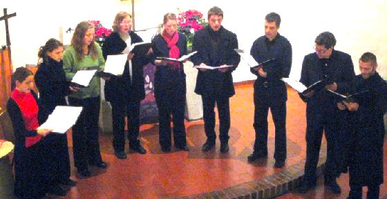 Am 15. Mai präsentiert das Ensemble »auserchoren« ein Konzert rund um die Jungfrau Maria.	Foto: VA