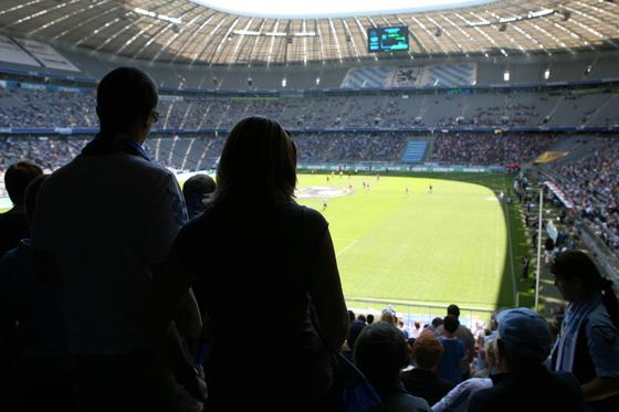 19.762 Zuschauer im Schnitt wollten in dieser Saison die Heimspiele des TSV 1860 sehen  viertbester Wert der Liga. Foto: A. Wild