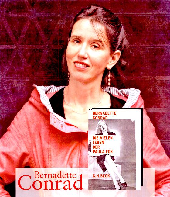 Bernadette Conrad wird die Schriftstellerin Paula Fox vorstellen und aus ihrer Biografie lesen.	Foto: VA