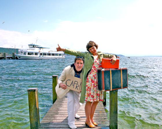 Finden Catalina Navarro Kirner und André Hartmann tatsächlich das Glück auf hoher See? 	Foto: VA