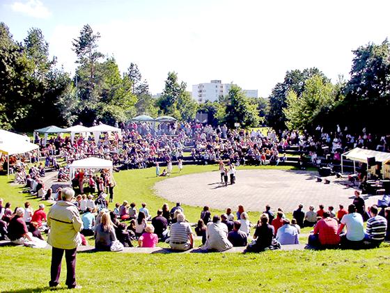 Die Besucher erwartet ein vielfältiges Programm, beim diesjährigen Kultur-sommertag im Ostpark-Theatron.	Foto: KRP