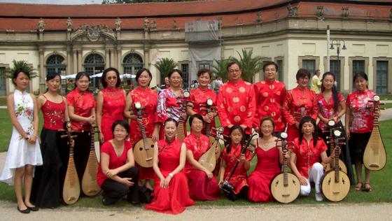 Haben im Kleinen Konzertsaal einen Auftritt: die  Chinesische Musikgruppe Jiyuetian. 	Foto: VA
