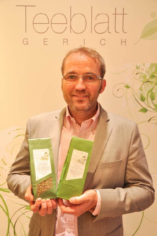 Markus Gerich empfiehlt in diesem Monat Tulsi-Tee.