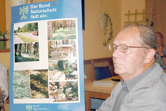 Gert Vogel vom Bund Naturschutz glaubt, dass mit dem Kletterwald »Natur verkauft« würde. Foto: js