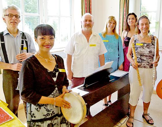 Die Lehrer der neuen Musikschule unterrichten eine breite Palette von Instrumenten. Foto: bb