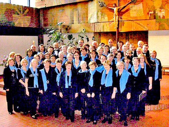Die Chorgemeinschaft Vaterstetten singt am 24. Juli im Lichthof des Rathauses »Barocke Psalmen«. Foto: Chor