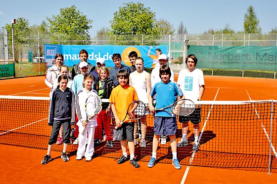 In den Sommerferien wird der »Tennis-König« von Haar gesucht.	Foto: Privat