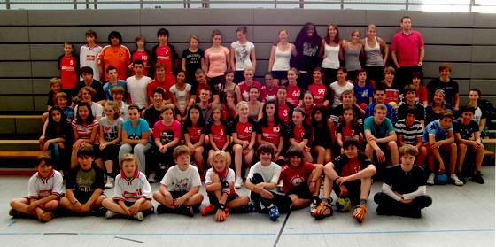 Die Milbertshofener Handball-Jugend freut sich auf das Ferien-Camp. Foto: Verein