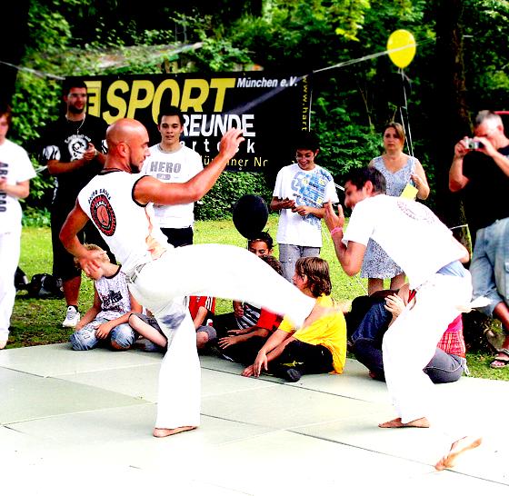 Capoeira ist eine brasilianische Kampfsporttechnik, die die Sportfreunde Harteck bieten.	Foto: VA