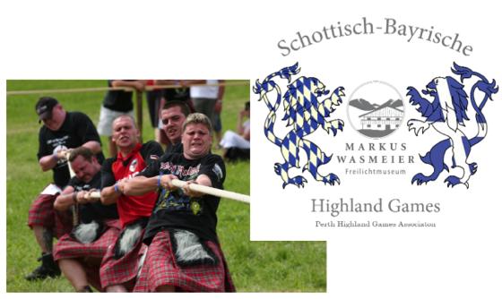 Bei den Disziplinen der Highland Games sind starke Mannsbilder gefragt. Fotos: www.bavarianhighlands.de