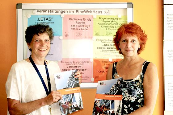 Die EWH-Urgesteine Sigrid Schacht (links) und Anna Regina Mackowiak haben das Auf und Ab der Einrichtung von Anfang an miterlebt. 	Foto: scy