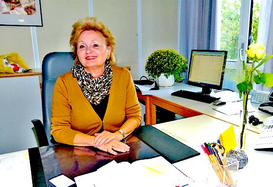 Marion Bauer, die neue Rektorin der Grund- und Mittelschule in Hallbergmoos.	Foto: bb