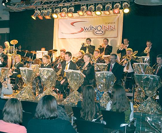 Swing ist angesagt am 29. Oktober in Steinhöring, wenn eine Rosenheimer Bigband aufspielt. Foto: VA