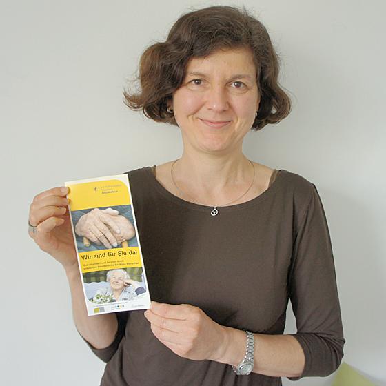 Wir sind für Sie da!: Margareta Schneider ist für die Modellregion Maxvorstadt zuständig. Foto: ms