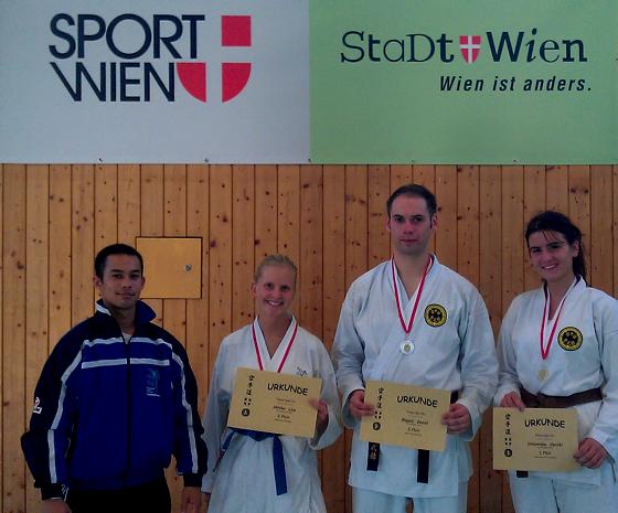 Die Milbertshofener Karateka erkämpften sich mit drei Medaillen beim internationalen Turnier mehr als nur einen Achtungserfolg.	Foto: TSV