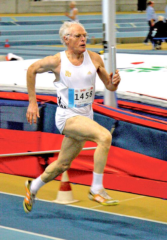 Bei der EM in Gent lief Guido Müller im März als Schlussmann der 4 x 200 Meter Staffel ein weiteres Mal Europarekord.	Foto: Harald Köhler