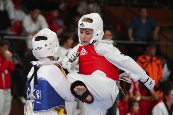In der Mannschaftswertung holten die Kirchseeoner Taekwondo-Kämpfer beim Circle Cup Platz zwei.	Foto: Verein
