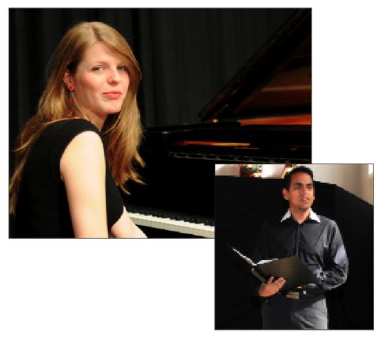 Carolin Danner und Jan Carlos Wittmer auf Liszts Spuren.  	Foto: Clarissa Müller/VA